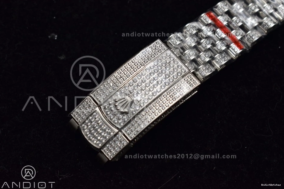 SportInspired Markers DateJust Version Blue Best Stick Diamond 897 JDF 41mm 0413